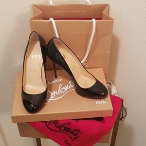 Christian Louboutin Fifi 100mm Patent Leather Heel